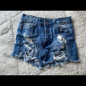 High waist Jean shorts 💙